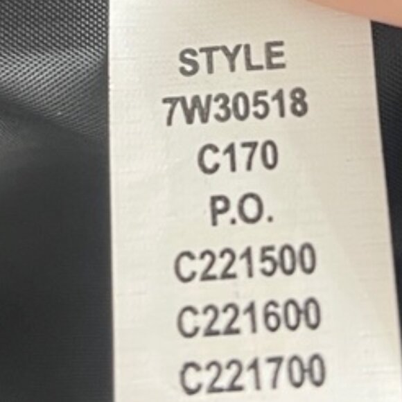 Lucky Brand Black 100% Lamb Leather Jacket NWOT - Picture 8 of 11